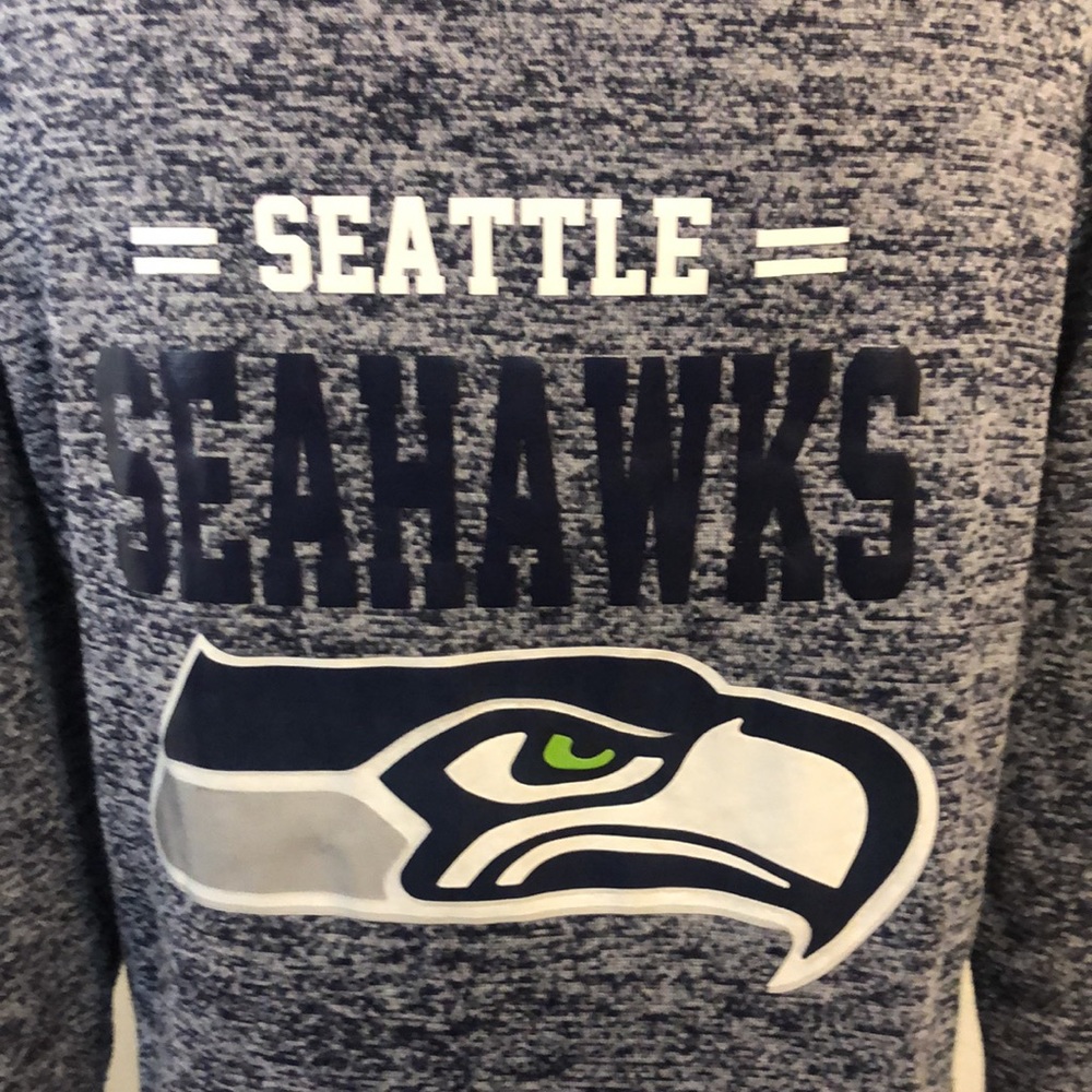 Seattle Seahawks zip up jacket. Size large. - Picture 6 of 10